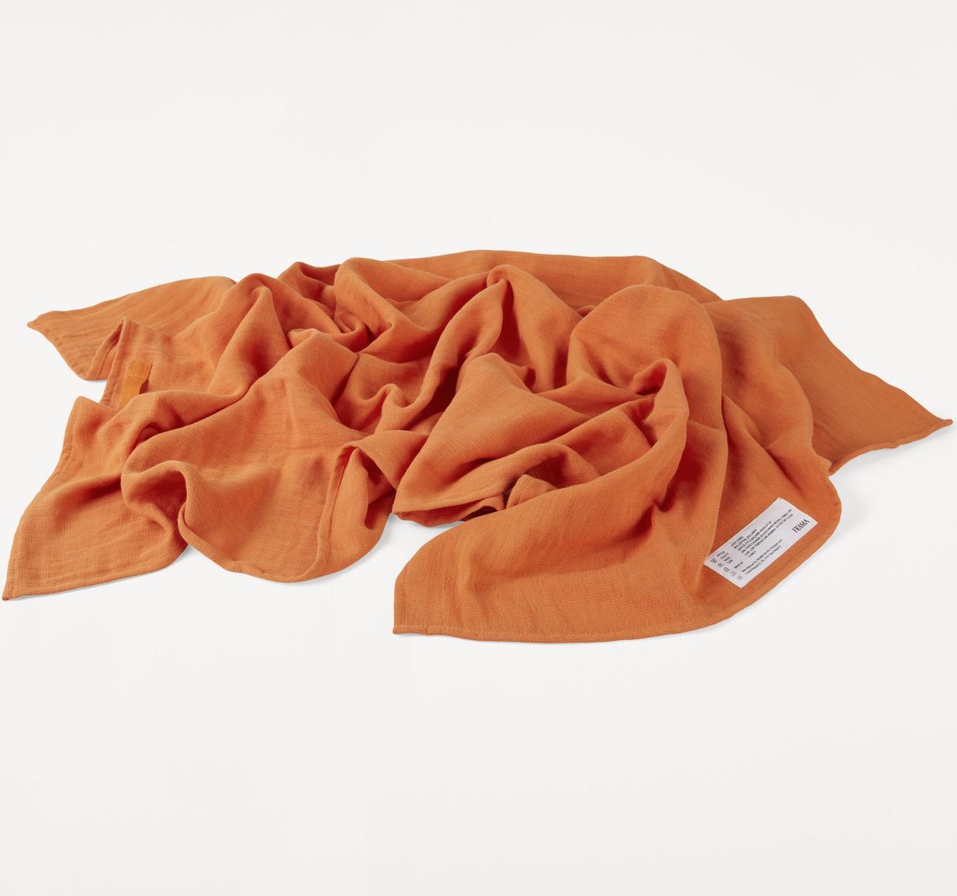 Burnt Orange Light Towel by FRAMA