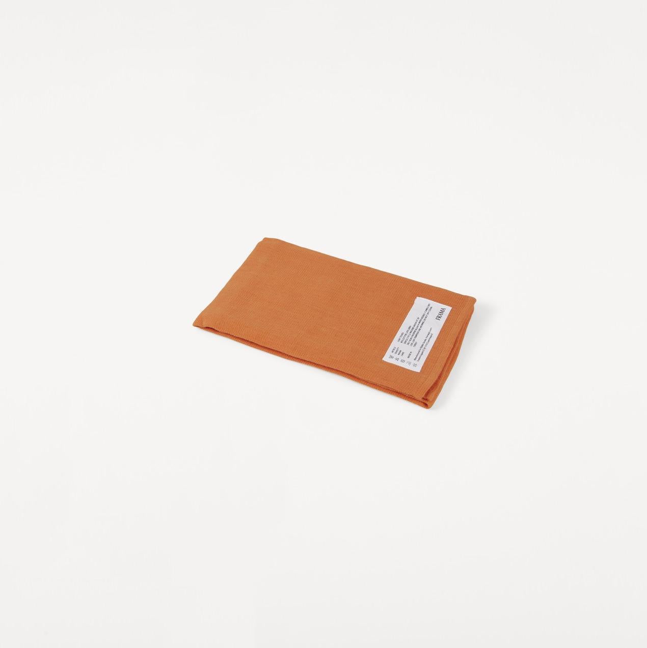 Burnt Orange Light Towel by FRAMA