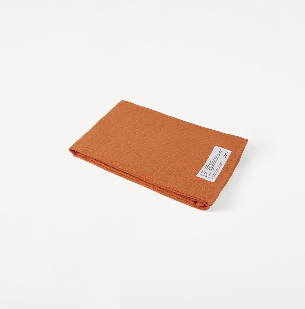 Burnt Orange Light Towel by FRAMA