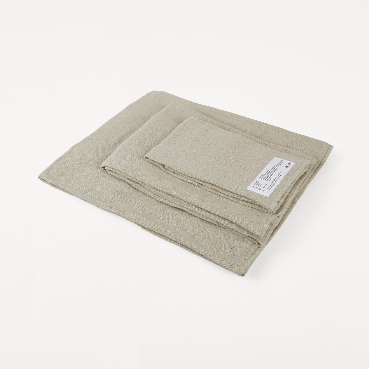Sage Green Light Towel by FRAMA