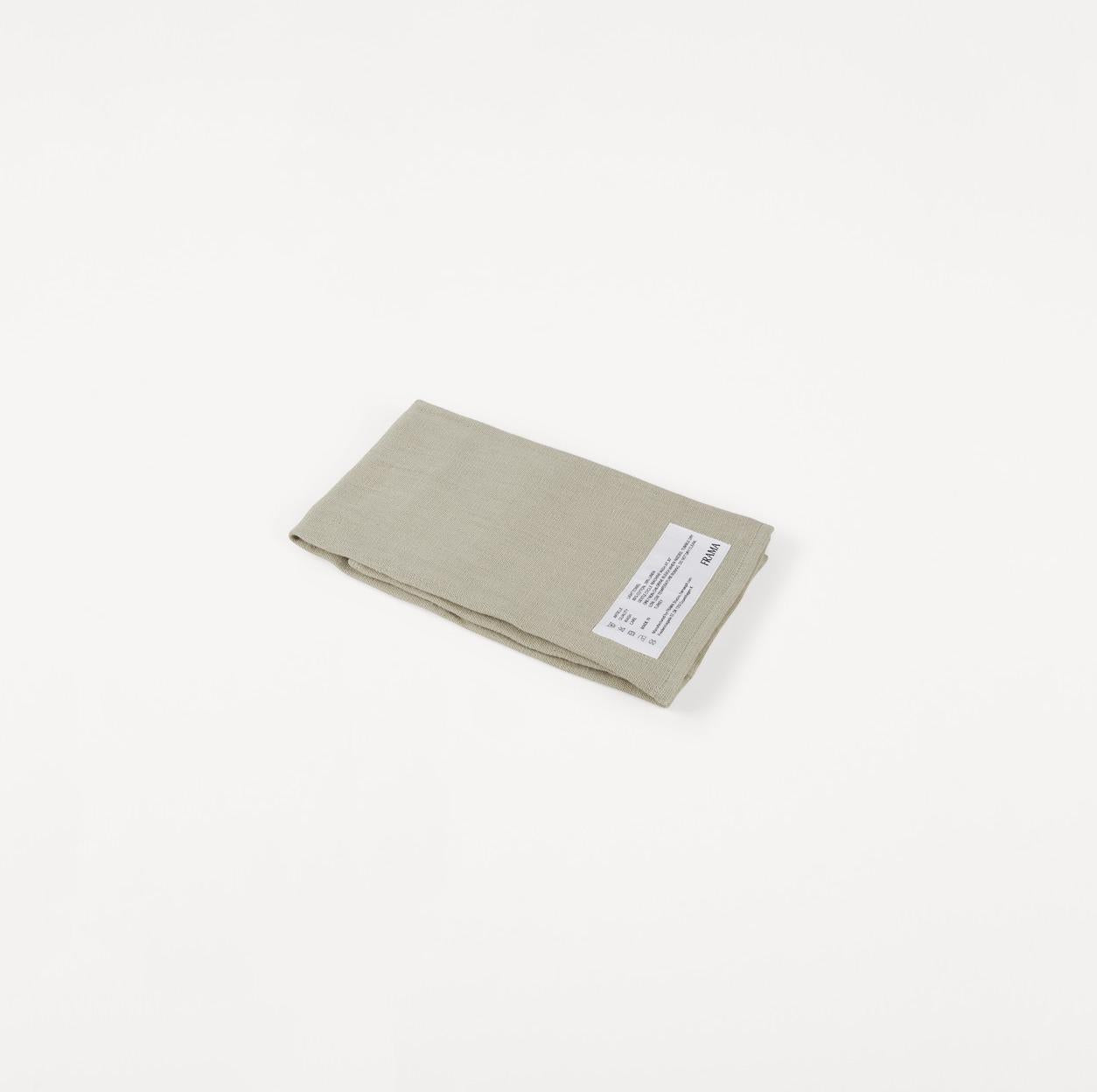Sage Green Light Towel by FRAMA