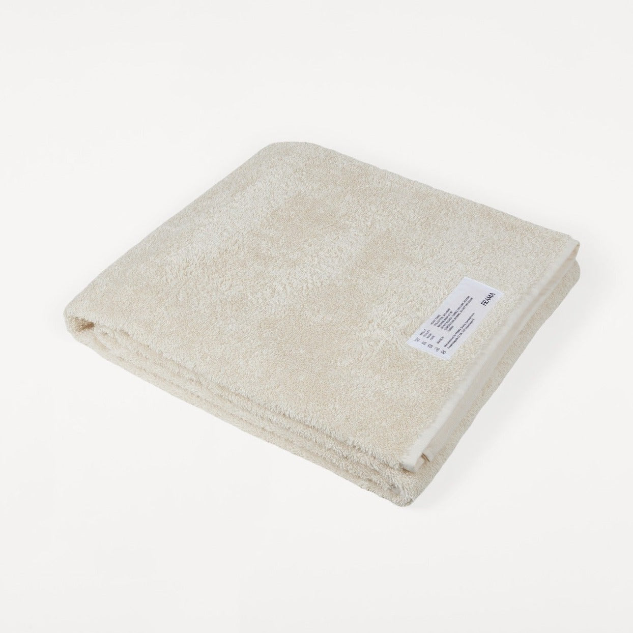 Bone White Heavy Towel by FRAMA