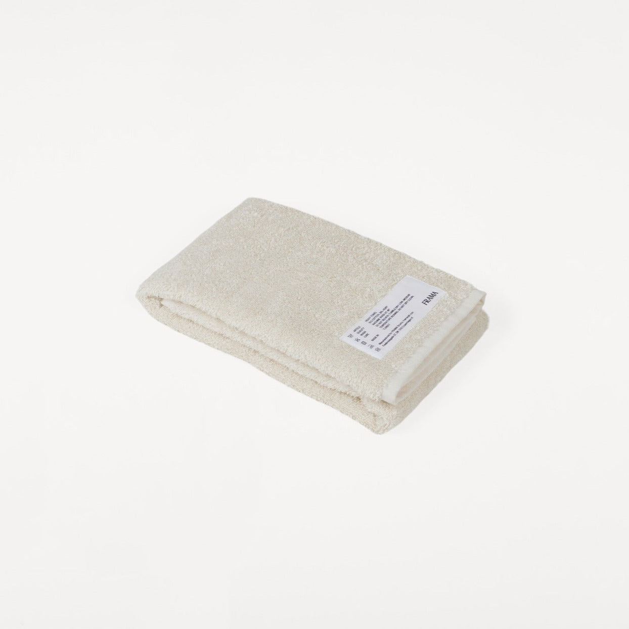 Bone White Heavy Towel by FRAMA