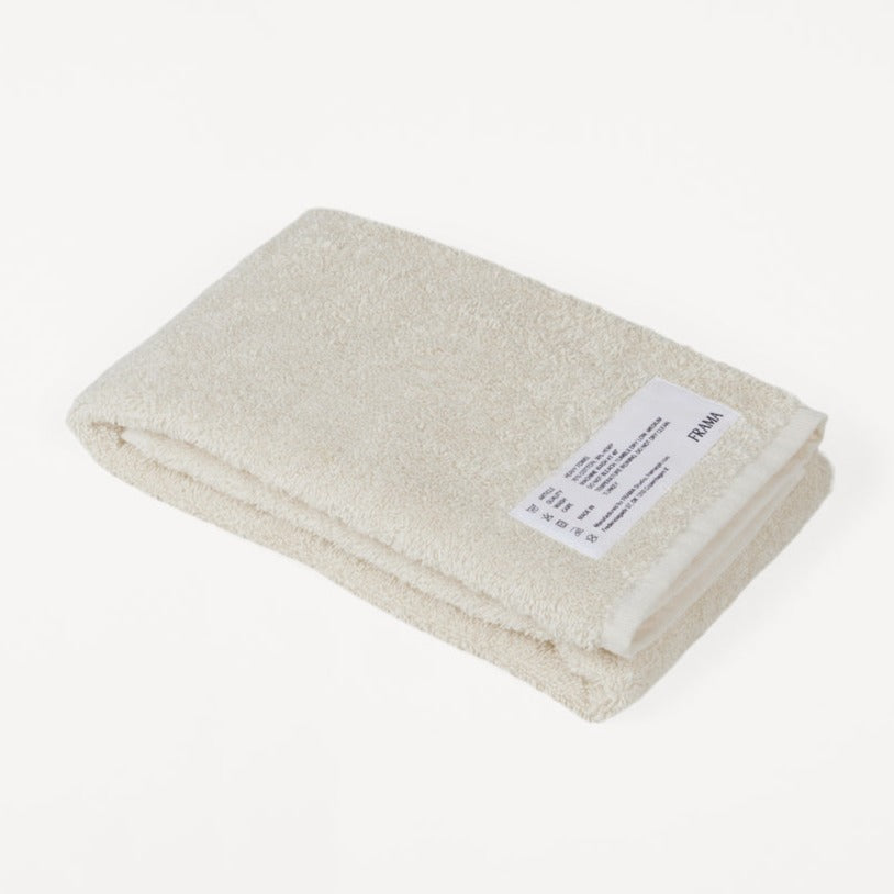 Bone White Heavy Towel by FRAMA