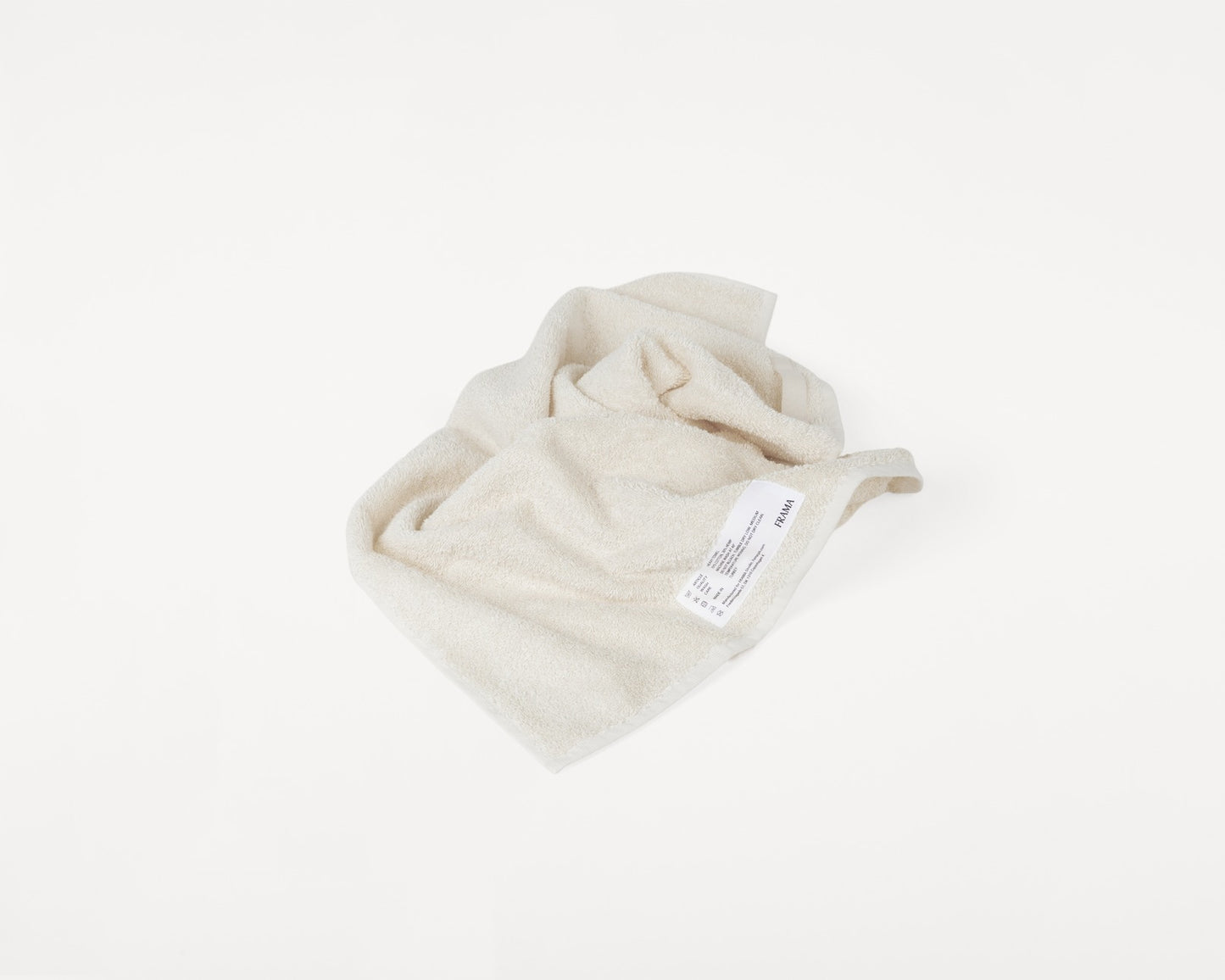 Bone White Heavy Towel by FRAMA