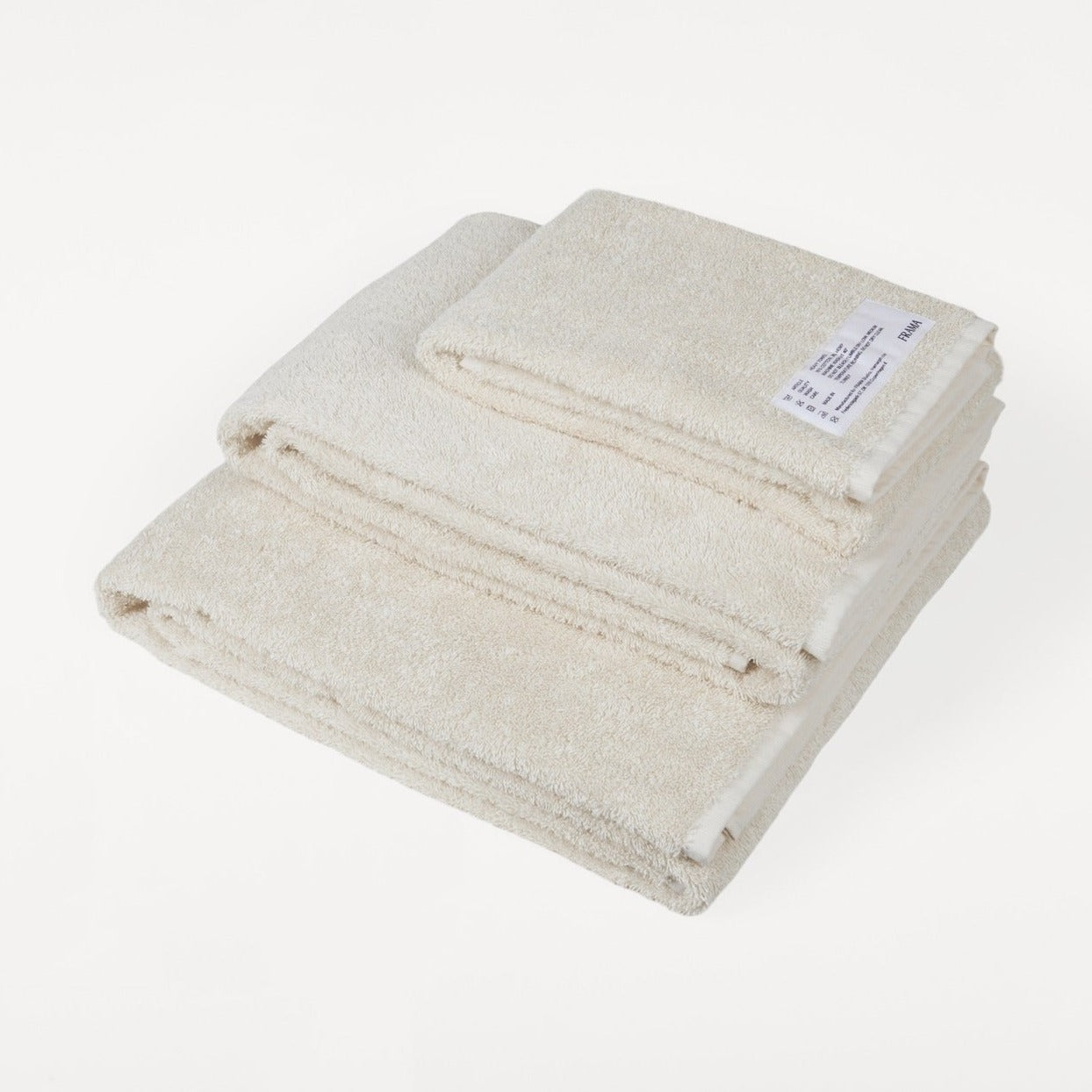 Bone White Heavy Towel by FRAMA