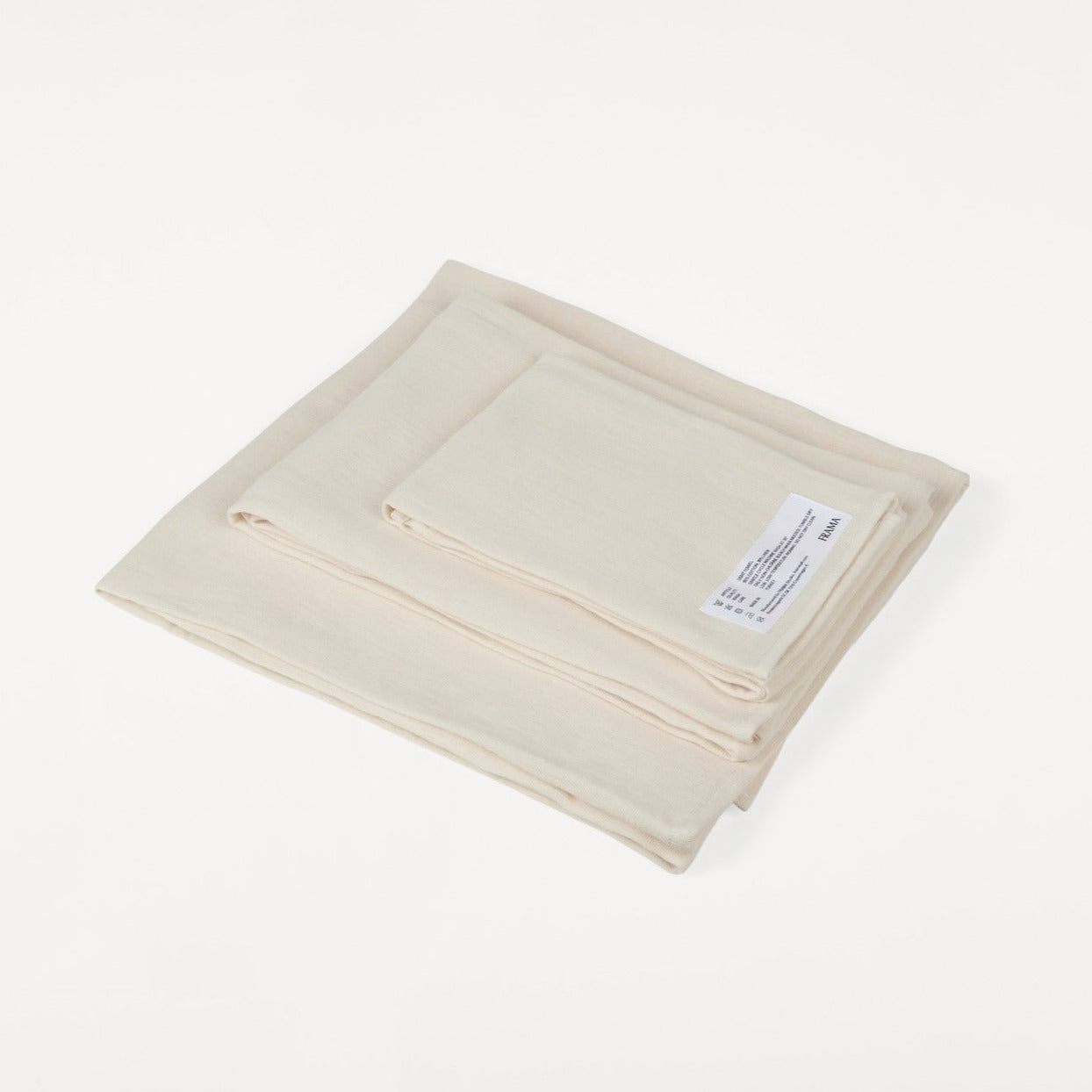 Bone White Light Towel by FRAMA