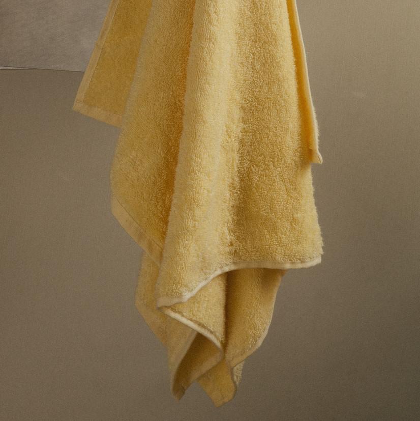 Pale Yellow Heavy Towel by FRAMA