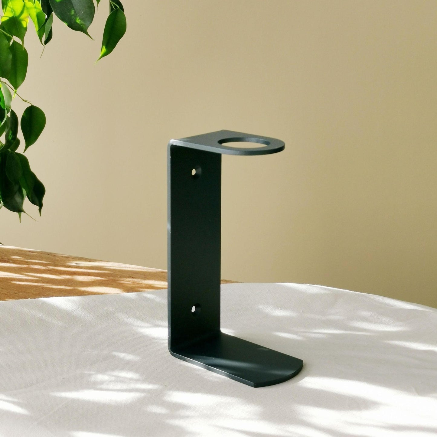 FRAMA Apothecary Wall Display Matte Black Steel for 375ml bottles - THE PLANT SOCIETY