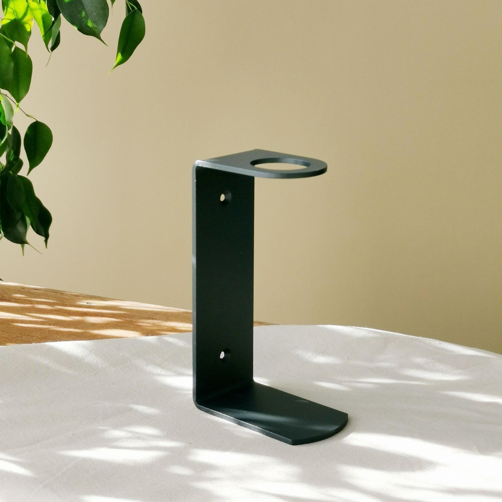 FRAMA Apothecary Wall Display Matte Black Steel  for  375ml bottles - THE PLANT SOCIETY