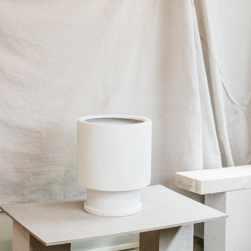 Low Tower Planter by The Plant Society x Capra Designs- Totem Collection - - THE PLANT SOCIETY
