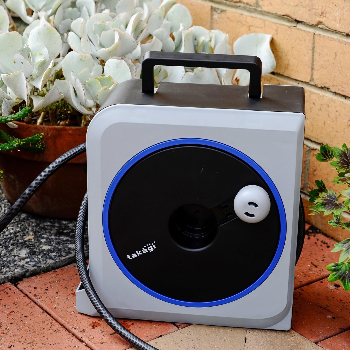 Compact Hose Reel Nano Next by Takagi - THE PLANT SOCIETY